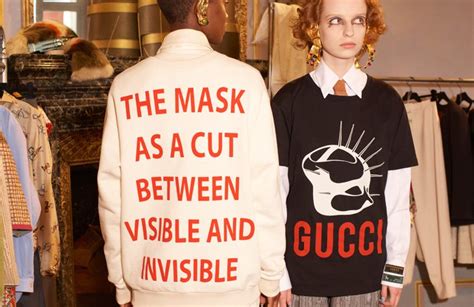 The Mask is a Cut Between Visible and Invisible: GUCCI 